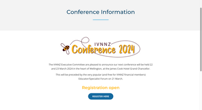 IVNNZ Conference March 2024 - Register Today!